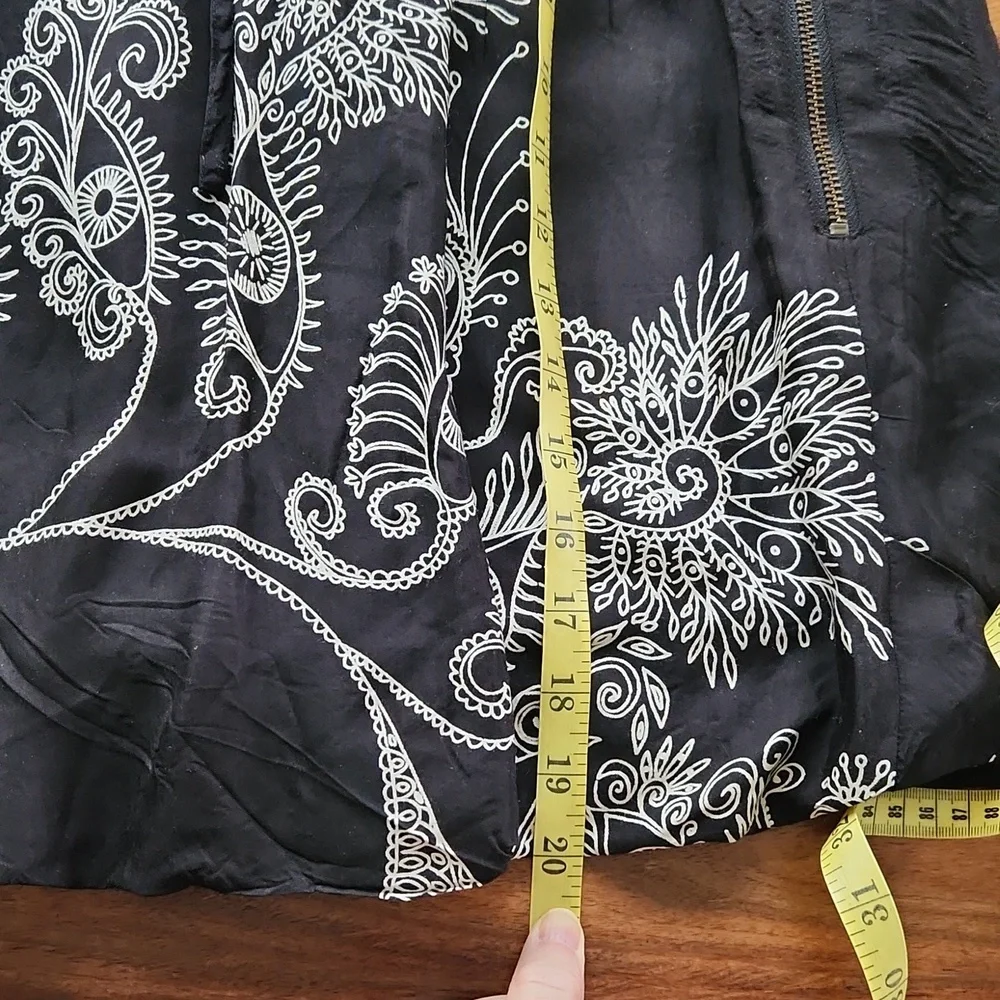 Desigual Bubble Skirt, Ladies 38, NWOT,  Drawstring Elastic waist goregous print - Picture 10 of 10